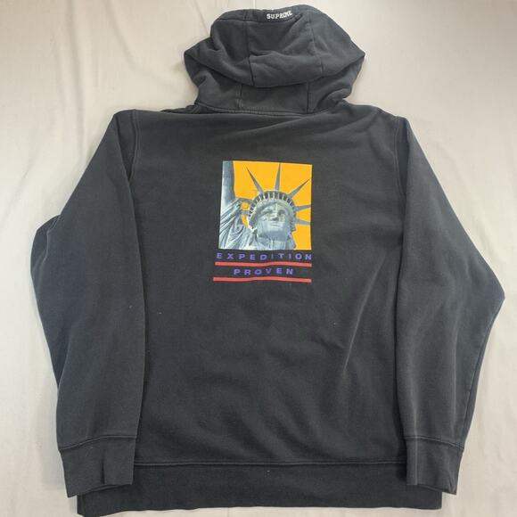 Supreme X The North Face Statue Of Liberty Hoodie Size XL - Picture 9 of 13